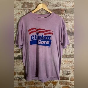 Vintage Clinton Gore t shirt